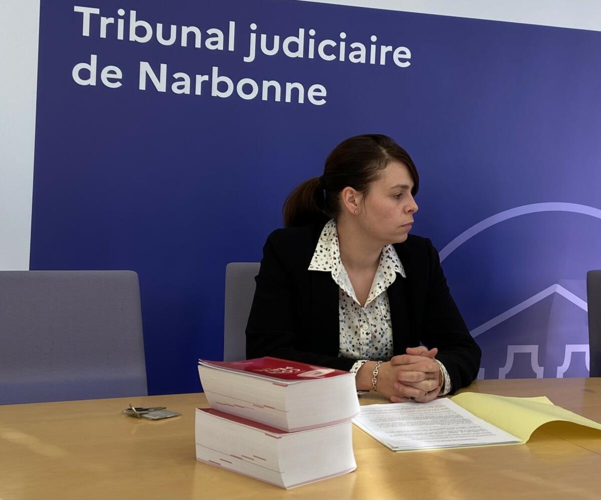 13-09-25 : Chloé ROMERO, substitut du Procureur du tribunal de Narbonne