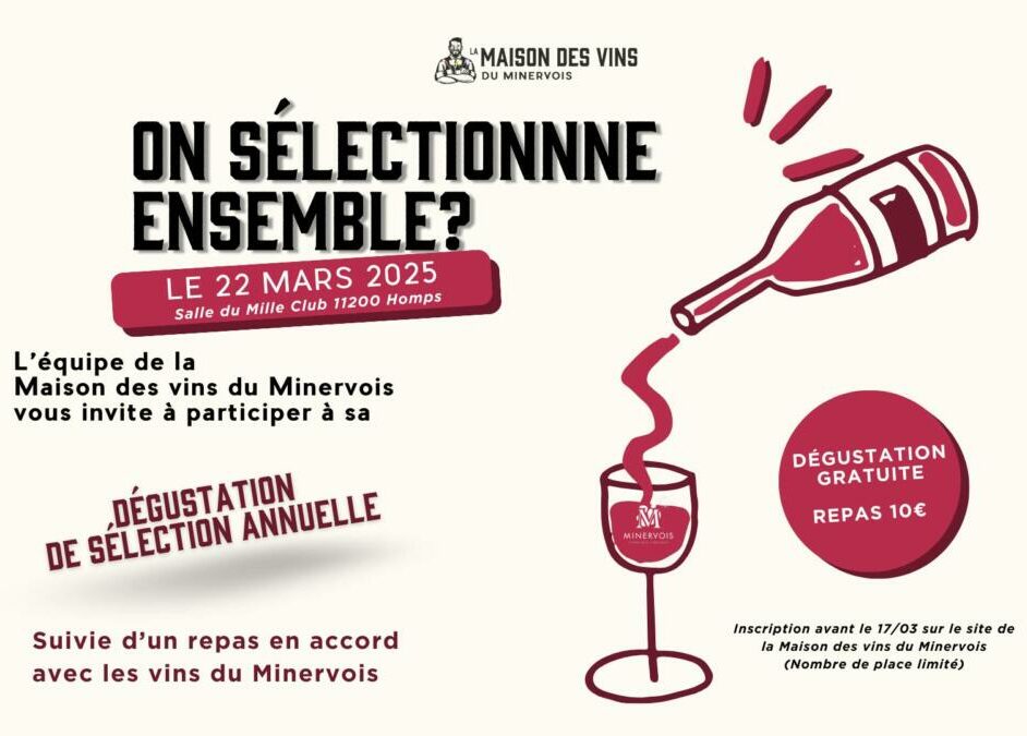 14-03-25 : Jules BRIECHLE, responsable de la maison des vins du Minervois à Homps