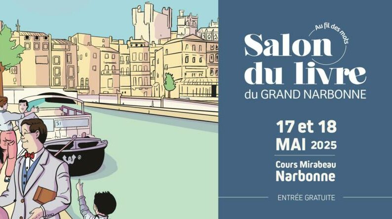18-05-25 : En direct du Salon du Livre du Grand Narbonne : Laurent OLIVIER, Alexandre MARCEL, Marie BOULIC, Stéphane SERVANT et Nicolas ZOULIAMIS & Céline PERNOT-BURLET