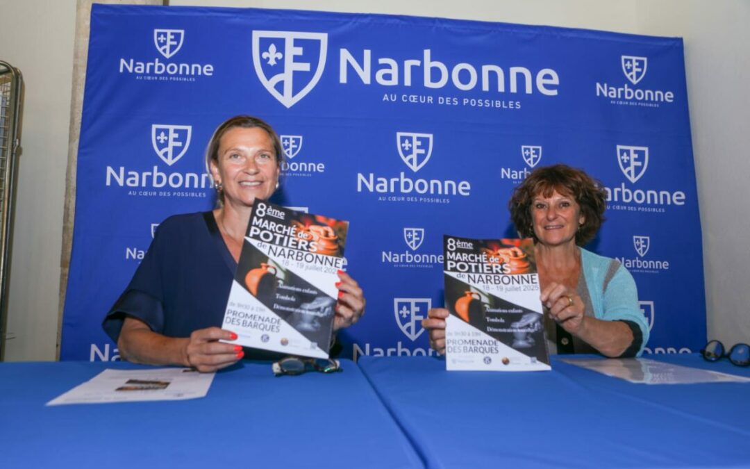 Conférence marché des potiers – Ville de Narbonne – Frant Stevan