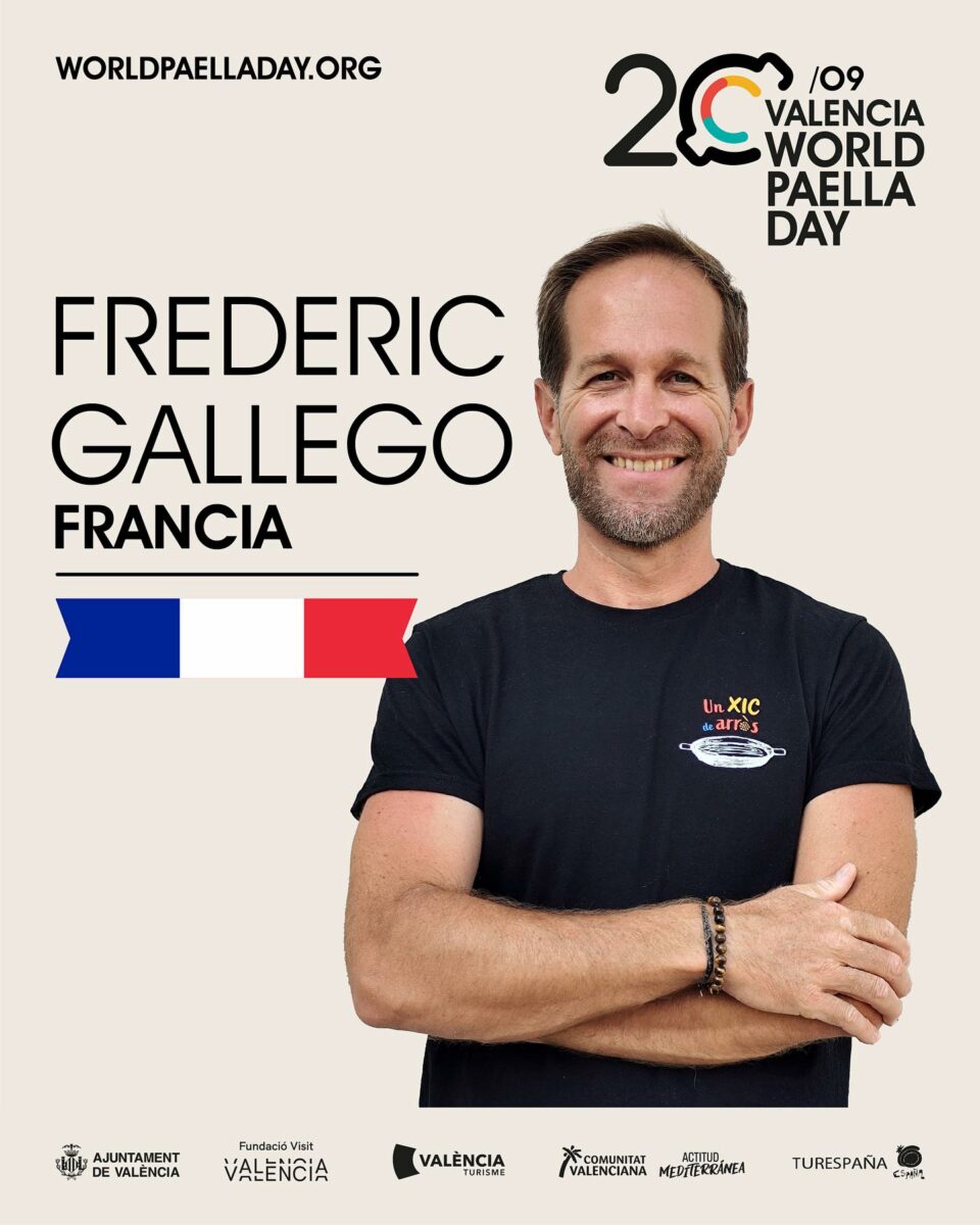 19-09-25 : Fréderic GALLEGO, catalan et représentant de la France au World Paella Day