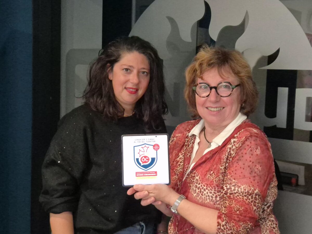 27-10-25 : Christine DAUZATS et Claire CHALULEAU nous présentent le projet Lenga d’òc e d’aquí