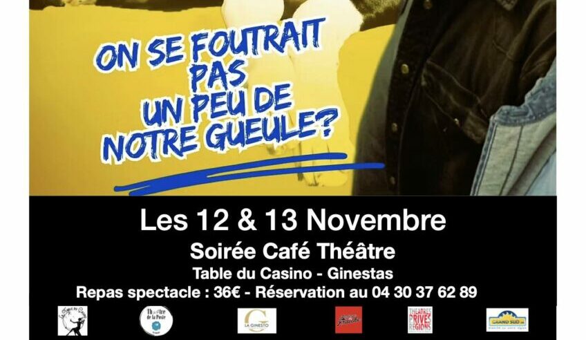 05-11-25 : Thierry MARQUET, humoriste en spectacle à la Table du Casino à Ginestas