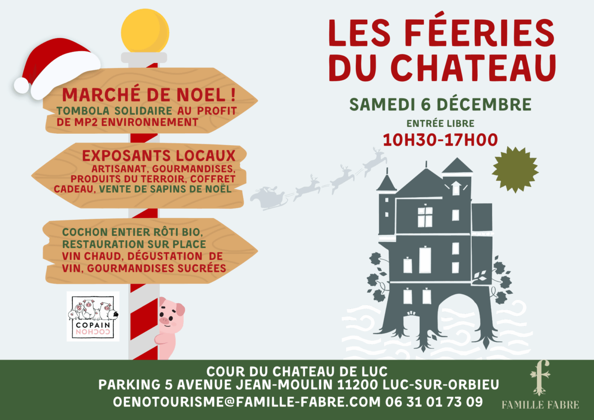 03-12-25 : Mélanie COURNEDE, au service oenotouristique au Château de Luc à Luc sur Orbieu