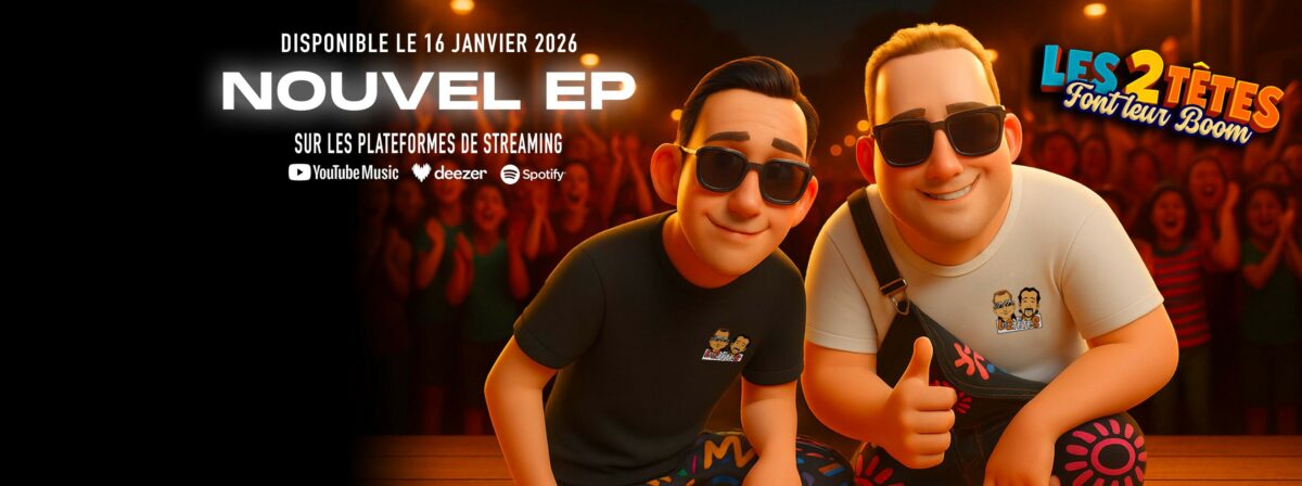 13-01-26 : Kévin ALISSON et Geoffrey NOT, artistes Carcassonnais du duo « les 2 Têtes »