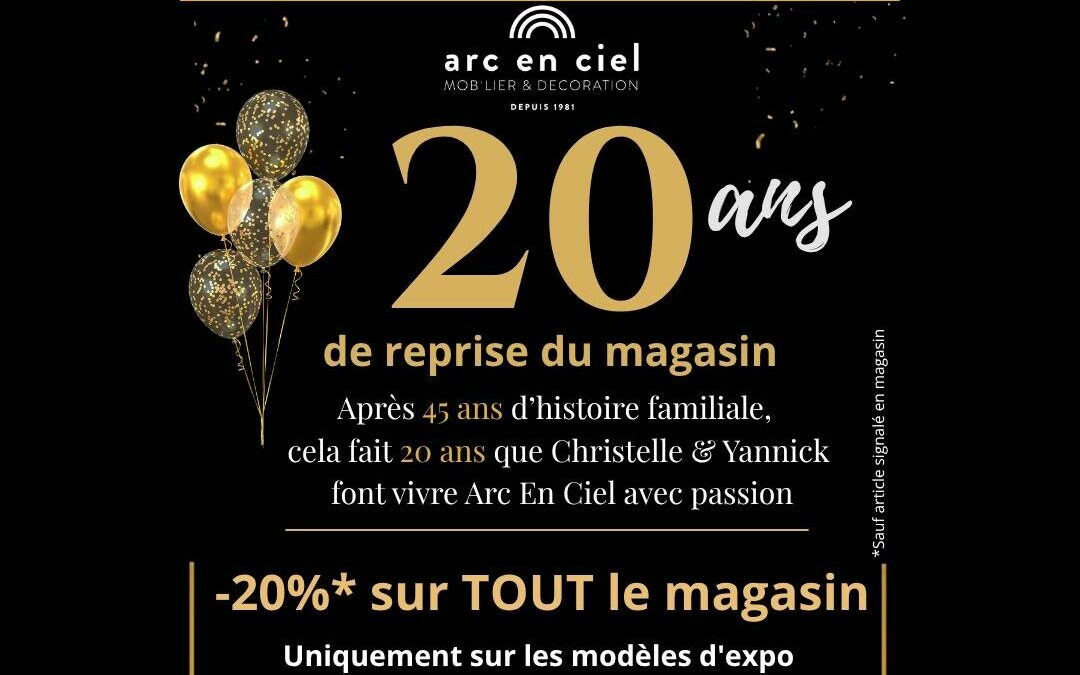 20 ans arc en ciel 2026