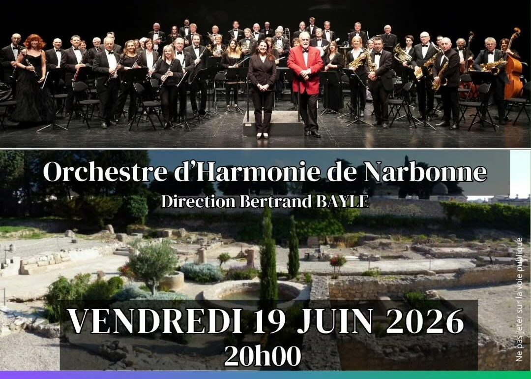 16-06-26 : Bertrand BAYLE, directeur de l&rsquo;orchestre d&rsquo;harmonie de Narbonne