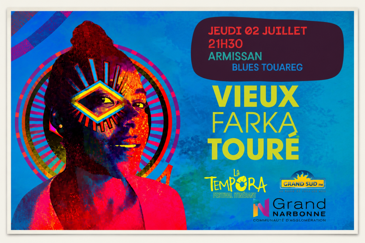 01-07-26 : Vieux Farka Touré dans le cadre de la Tempora du Grand Narbonne
