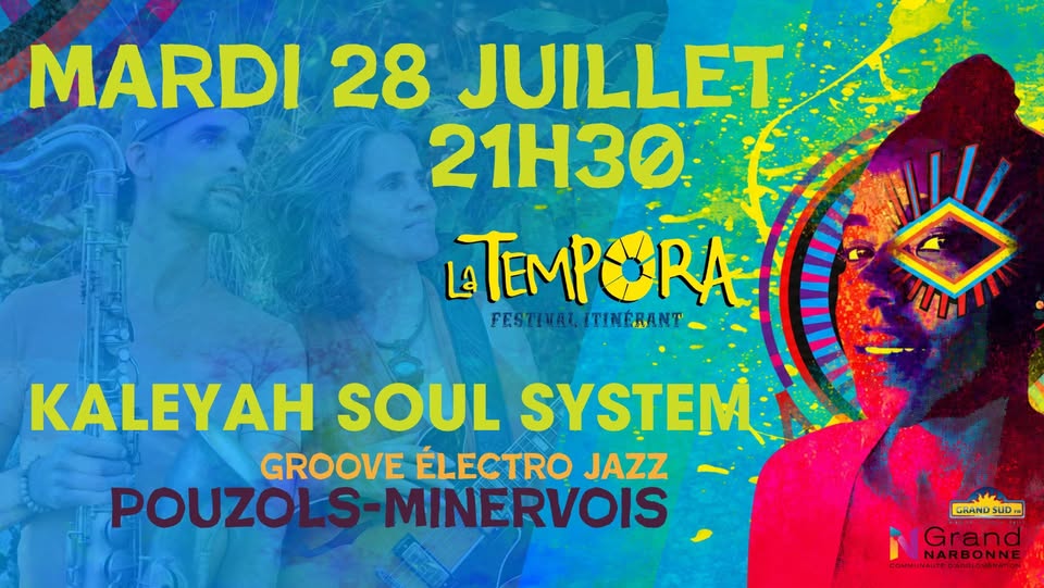 25-07-26 : Marianne AYA OMAC du groupe Kaleyah Soul System dans le cadre de la Tempora du Grand Narbonne