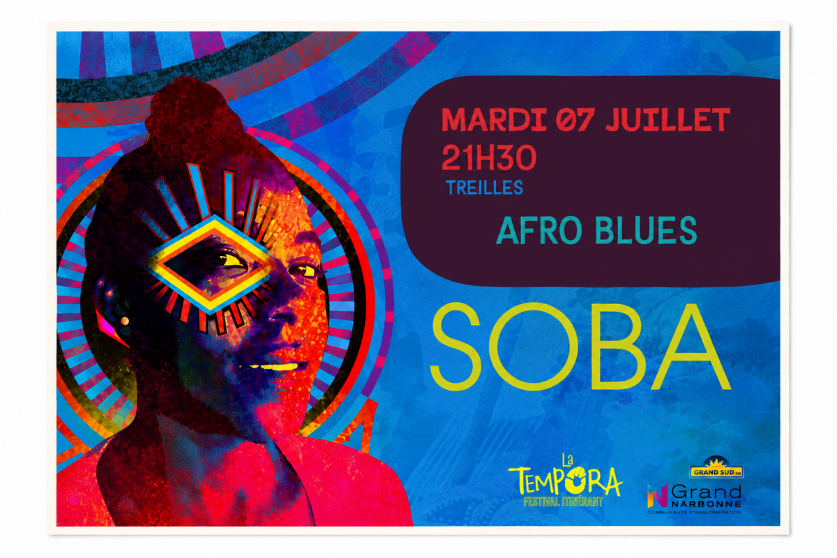 07-07-26 : Vincent Buchet, chanteur et harmoniciste du groupe SOBA dans le cadre de la Tempora du Grand Narbonne