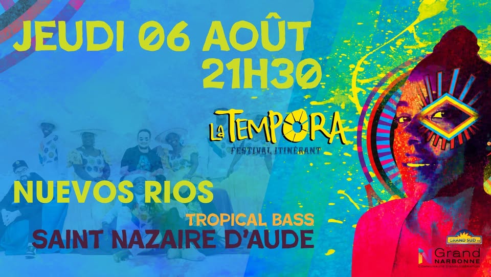 06-08-26 :  Tim ALCORN, batteur du groupe Nuevos Rios dans le cadre de la Tempora du Grand Narbonne