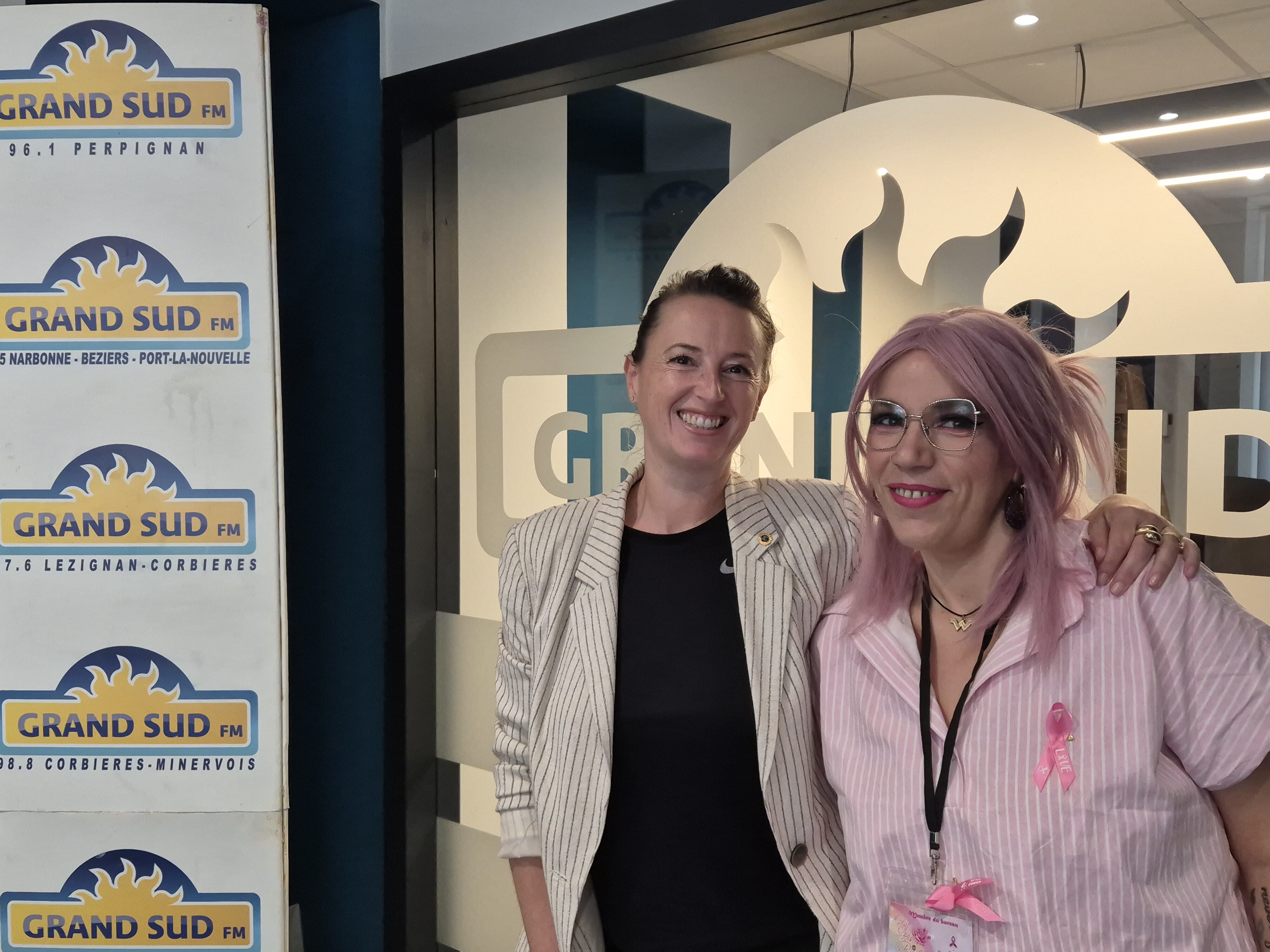 29-09-26 : Blondie PATROUIX, présidente du Lions Club Narbonne Coeur d&rsquo;Occitanie & Séverine KECK, présidente de l&rsquo;Association Il était une fois les Rooses