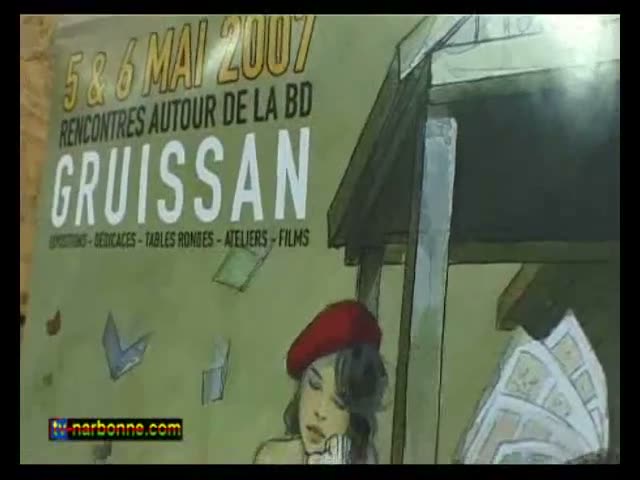 Rencontres autour de la BD à Gruissan, 5 et 6 mai 2007.