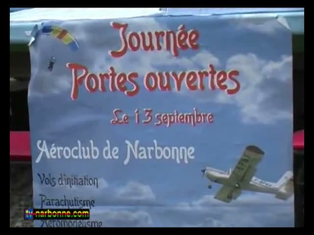 Journée Portes Ouvertes, aéroclub de Narbonne, 13 septembre 2009. 4’52.