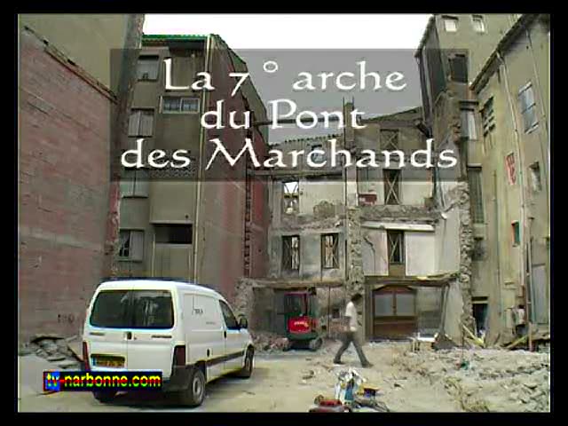 La 7° arche du Pont des Marchands. 4&rsquo;28.