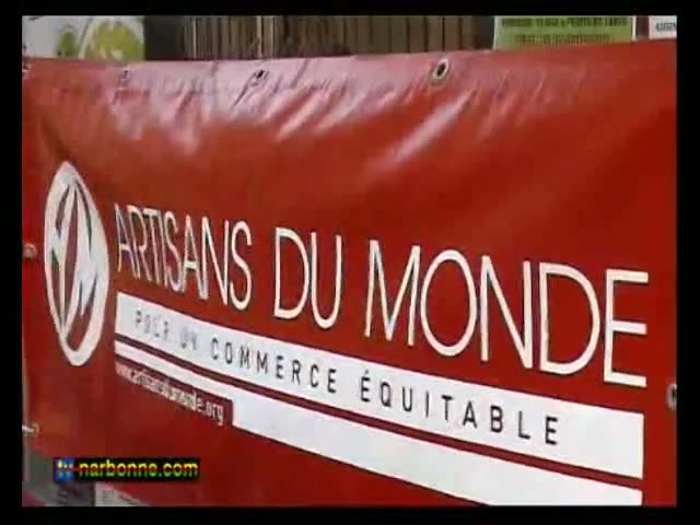 Artisans du monde et commerce équitable. 7 juin 2008. 5’30.
