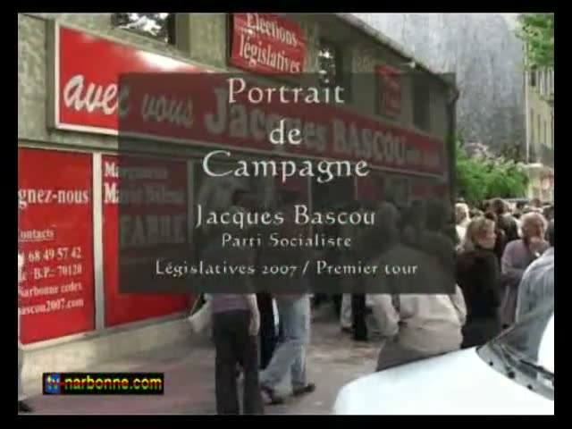 Jacques Bascou, portrait de campagne. 9’40