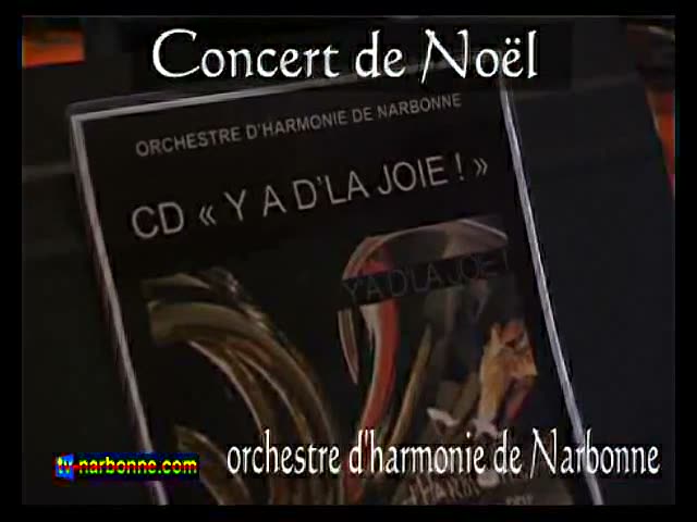 Concert de Noël, harmonie de Narbonne. 8’31.