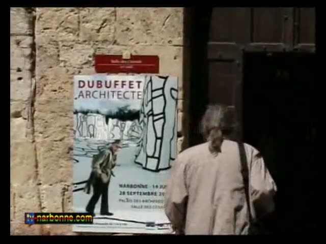 Dubuffet architecte. Exposition à la mairie de Narbonne. 3’56