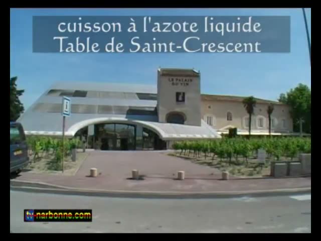 Table de Saint-Crescent, cuisson à l’azote liquide. 10’39