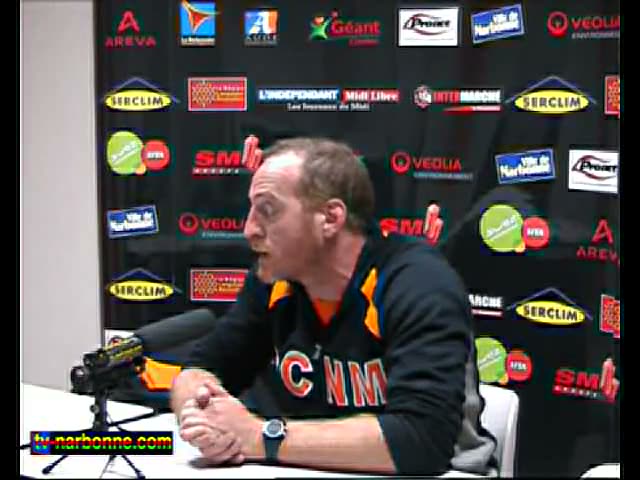 LOU-RCNM, point-presse d’avant match, 19 novembre 2009. 4’20.