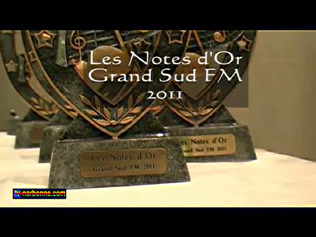 Les Notes d’Or Grand Sud FM , 10 septembre 2011