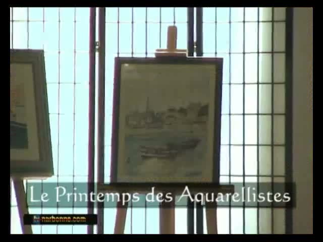 Printemps des Aquarellistes, Créavia, Narbonne.