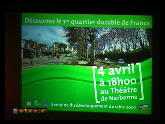 Quartier durable, ZAC Théâtre, présentation au public