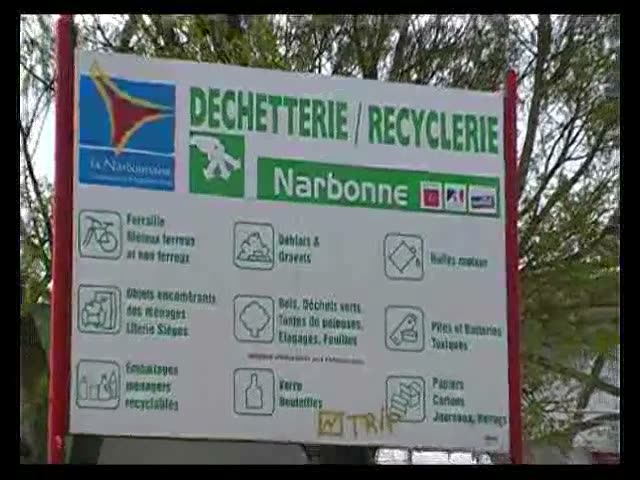 Les déchetteries-recycleries de Narbonne