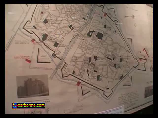 Histoire: les remparts de Narbonne. 10&rsquo;54.