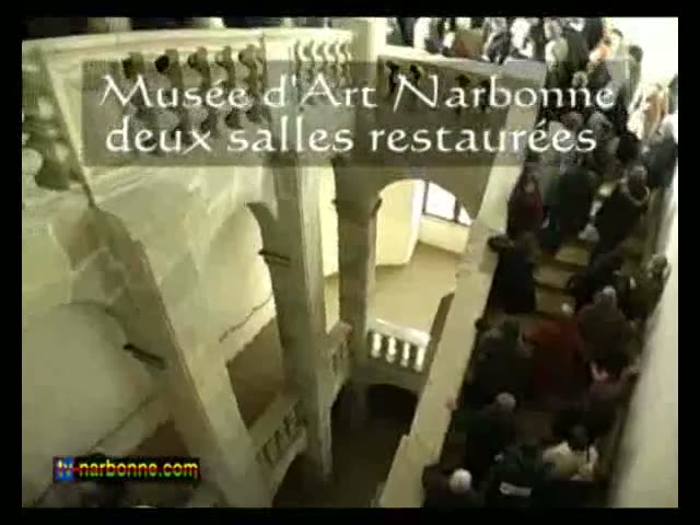 Musée d&rsquo;Art , 2 salles restaurées. 6&prime;.