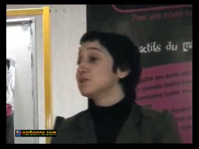 Sihem Habchi, présidente nationale de Ni Putes Ni Soumises. 3’45.