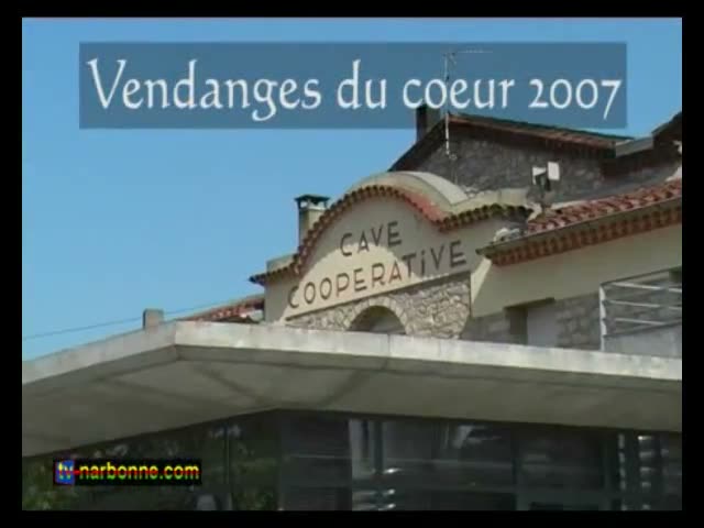 Vendanges du coeur 2007, avec Michel Sardou.