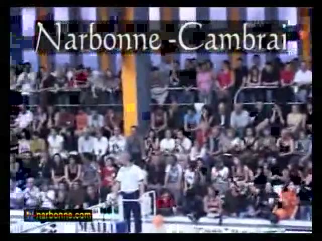 Volley-ball; Narbonne-Cambrai, 21 avril 2007.